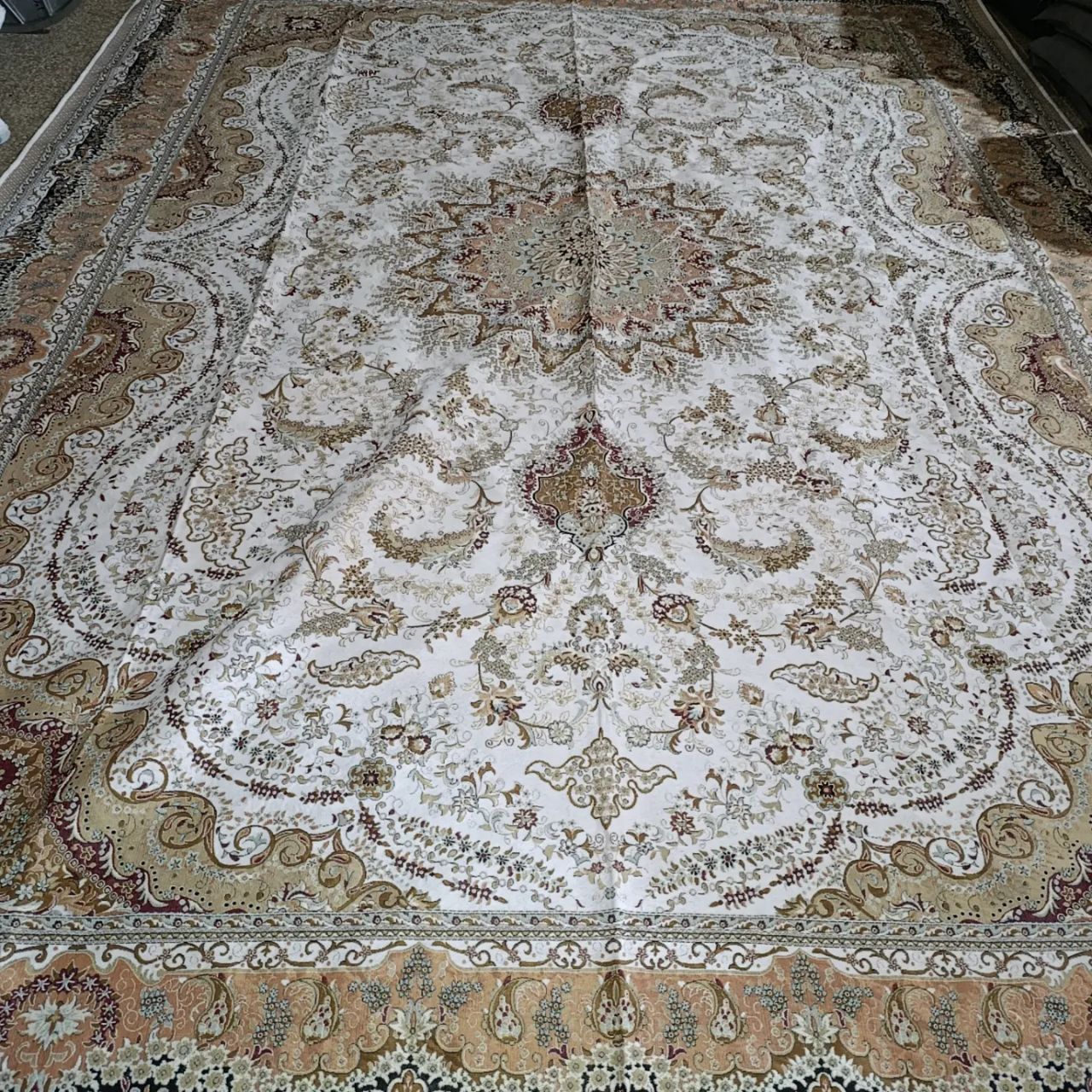 روفرشی ابریشم ۶متری (کد۲۲۲)ـ ابرند نساج یزدـabrandnassajyazd