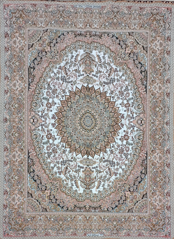 روفرشی ابریشمی(6متری) ابرند نساج یزد کد226
